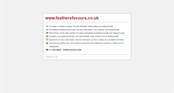 Desktop Screenshot of feathersfavours.co.uk